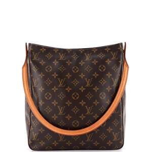 Louis Vuitton Looping Handbag Canvas Gm #219028L11B